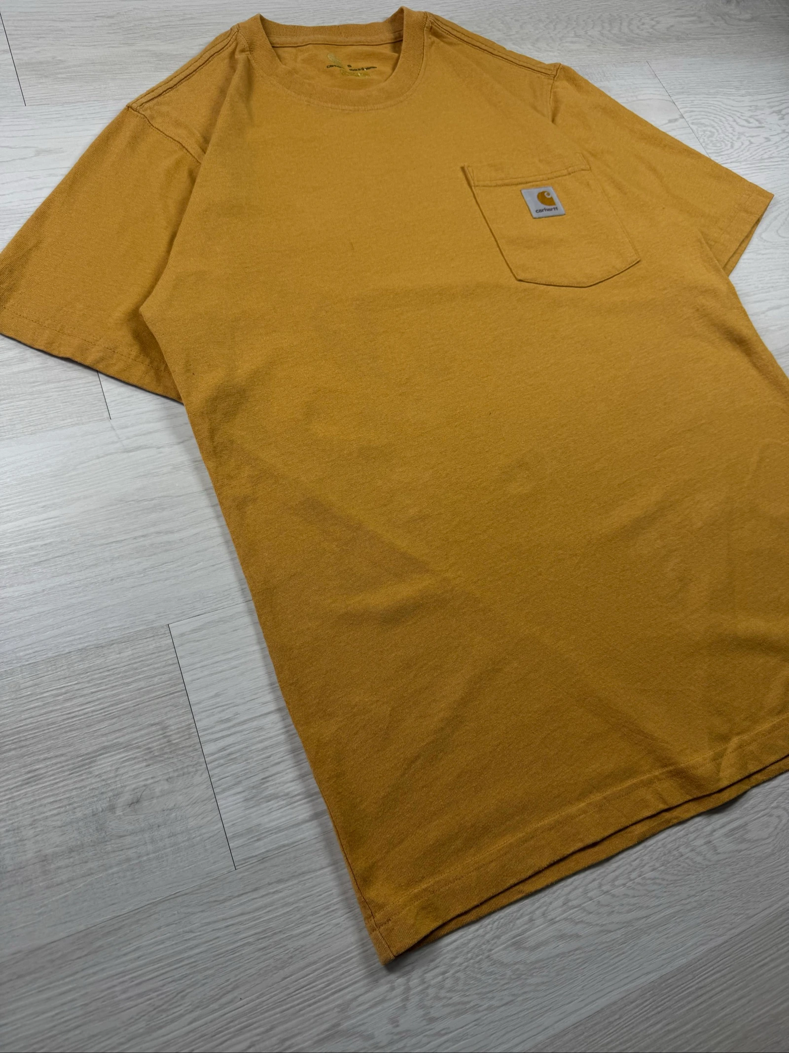 Carhartt K87 Pocket T-Shirt Brown S Workwear Heavyweight – photo 3